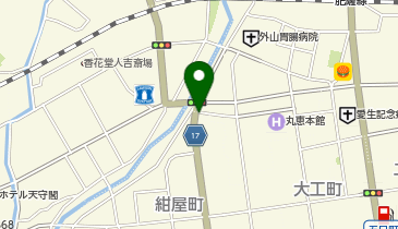 辛麺屋 らいじんの地図画像