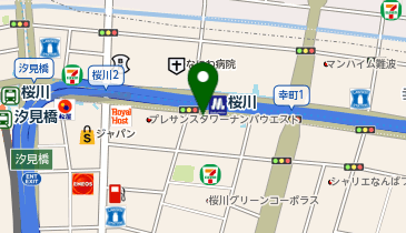 らー麺 諾の地図画像