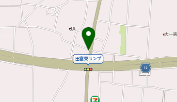 中国料理 安順の地図画像