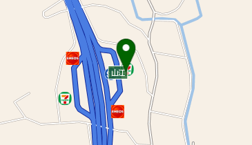 山江亭の地図画像