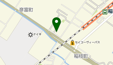 近江つけ麺きなり はなれの地図画像