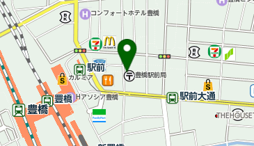 ラーメン居酒屋アサヒの地図画像