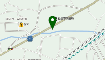 中華そば専門 田中そば店  (東仙台店)の地図画像