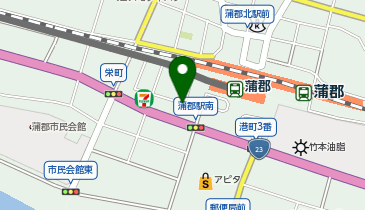 中国麺飯食堂 マルナカの地図画像