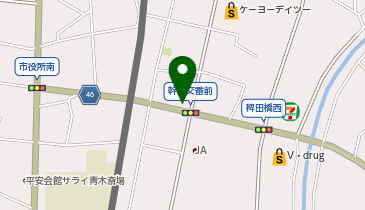 福季来の地図画像