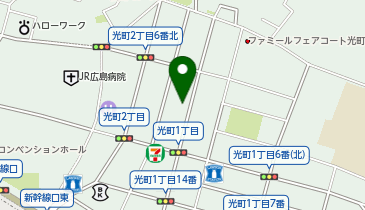 辛麺屋 いなろの地図画像