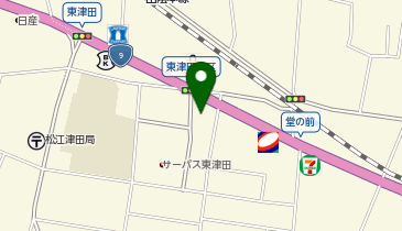 麺場 唐崎商店 (松江店)の地図画像