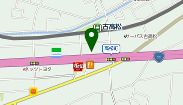 来来亭 (高松屋島店)の地図画像