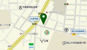 蔵らーめん なかの地図画像