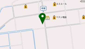 台湾料理 福来順 (本城店)の地図画像