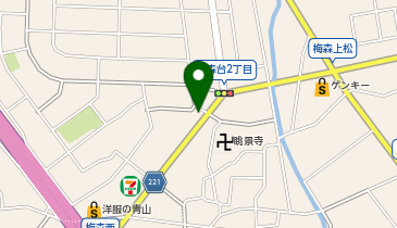 RAMEN濁の地図画像