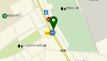 ムゲンダイニングの地図画像