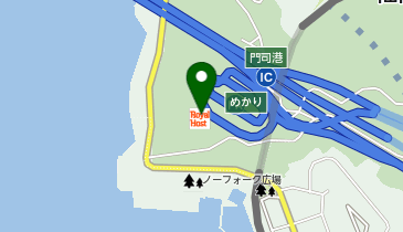 めかりPA上り スナックコーナー・フードコートの地図画像