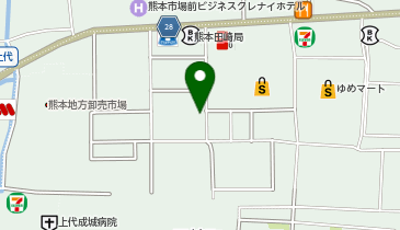 熊本家系ラーメン 十五家の地図画像