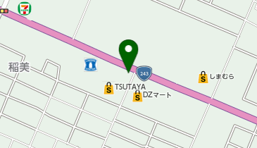 極上中華軒の地図画像