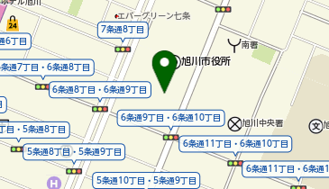 ひだまり食堂 (旭川市役所店)の地図画像