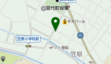 支那そば 織ちゃんの地図画像