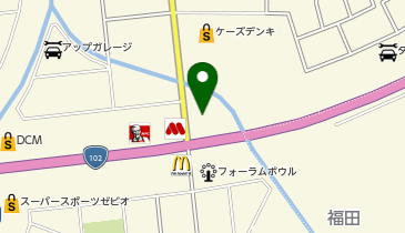 ゆで太郎 (弘前高田店)の地図画像