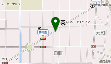 油そば 六観 (豊岡店)の地図画像