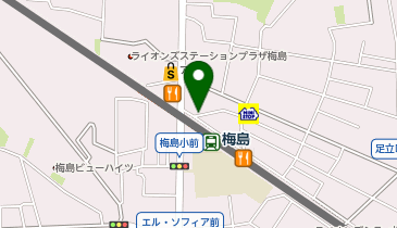 日東飯店の地図画像