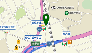 マシマシらーめん物語はここから始まるのだ。 (九産大前店)の地図画像