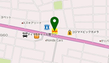 デニーズ (小山駅南町店)の地図画像
