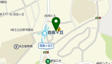 うどんのいなや (自由ヶ丘店)の地図画像