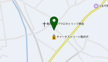 鴨麺と炭焼き処 あさまの地図画像