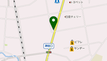 中国料理 華の地図画像