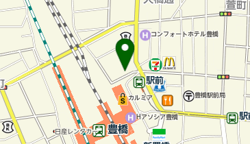 一福食堂の地図画像