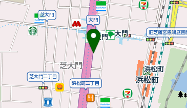 七宝麻辣湯 (浜松町店)の地図画像