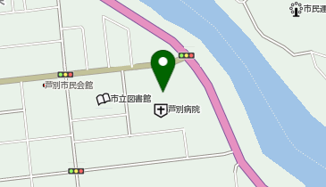 院内食堂の地図画像