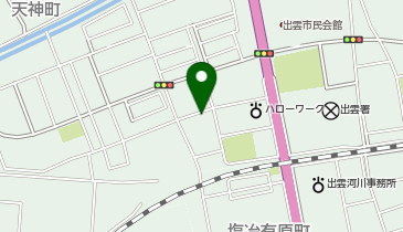 焼肉 有原苑の地図画像