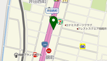 岐阜タンメン (岡崎店)の地図画像