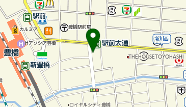 豊橋辛麺  煉獄堂の地図画像