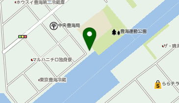 マグロ卸のフィッシャリーズテラスの地図画像