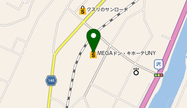 博多ラーメン専門店 幸ちゃんラーメン (伊那店)の地図画像