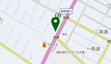 味の龍月の地図画像