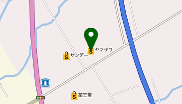 軽食ひまわり (尾花沢店)の地図画像