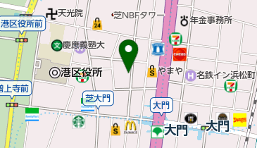 正泰苑 (芝大門店)の地図画像
