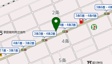 麺屋 山龍の地図画像