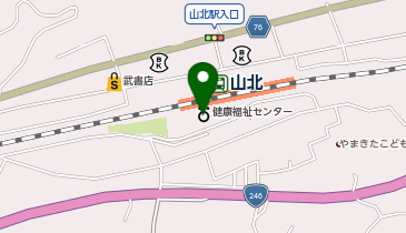ともしびショップさくらの地図画像