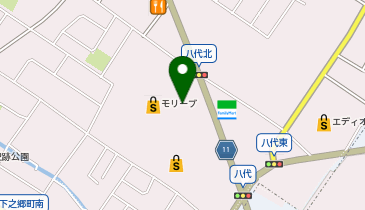 モリーブ魂心家の地図画像