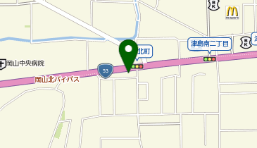 麺屋 壱の地図画像