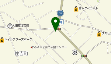 台湾料理 福興楼 (大田原店)の地図画像