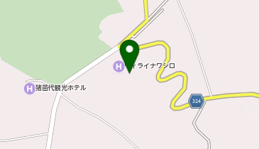 レストラン はやまの地図画像