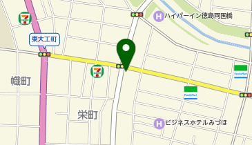 麺屋 軌跡 (徳島中央店)の地図画像