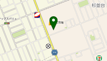 めん屋 大仙 (光の森店)の地図画像
