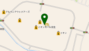 丸源ラーメン (イオンモール羽生店)の地図画像