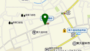 中国東北料理 大年の地図画像